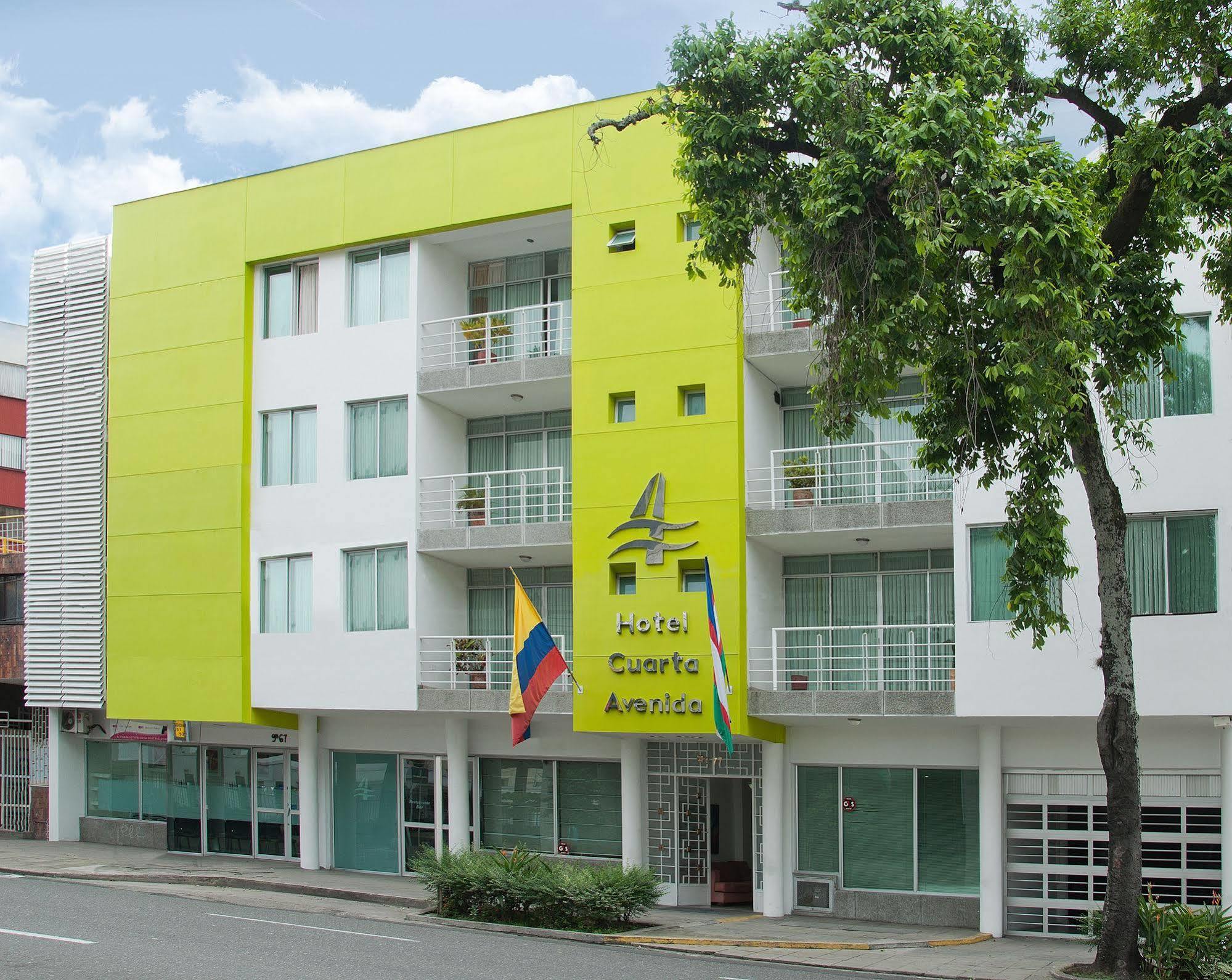 Hotel Cuarta Avenida Cali Bagian luar foto